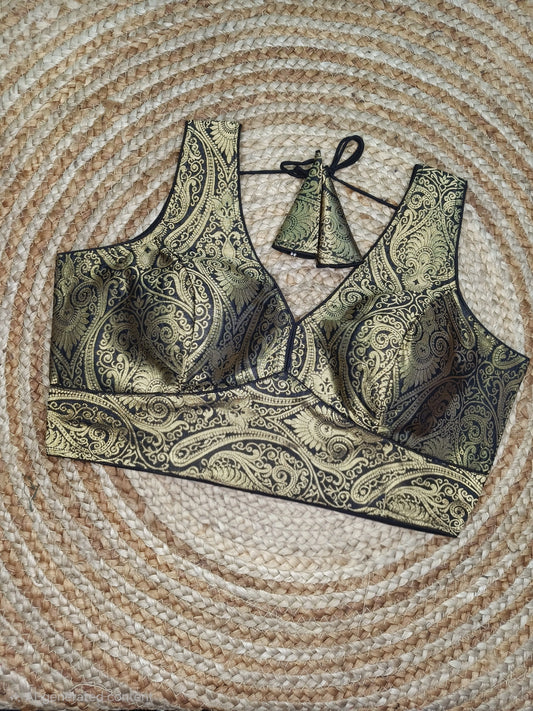 Banarasi Pattern Traditional Readymade Blouse