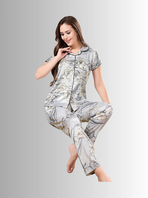 Front open ns 3xl satin 3