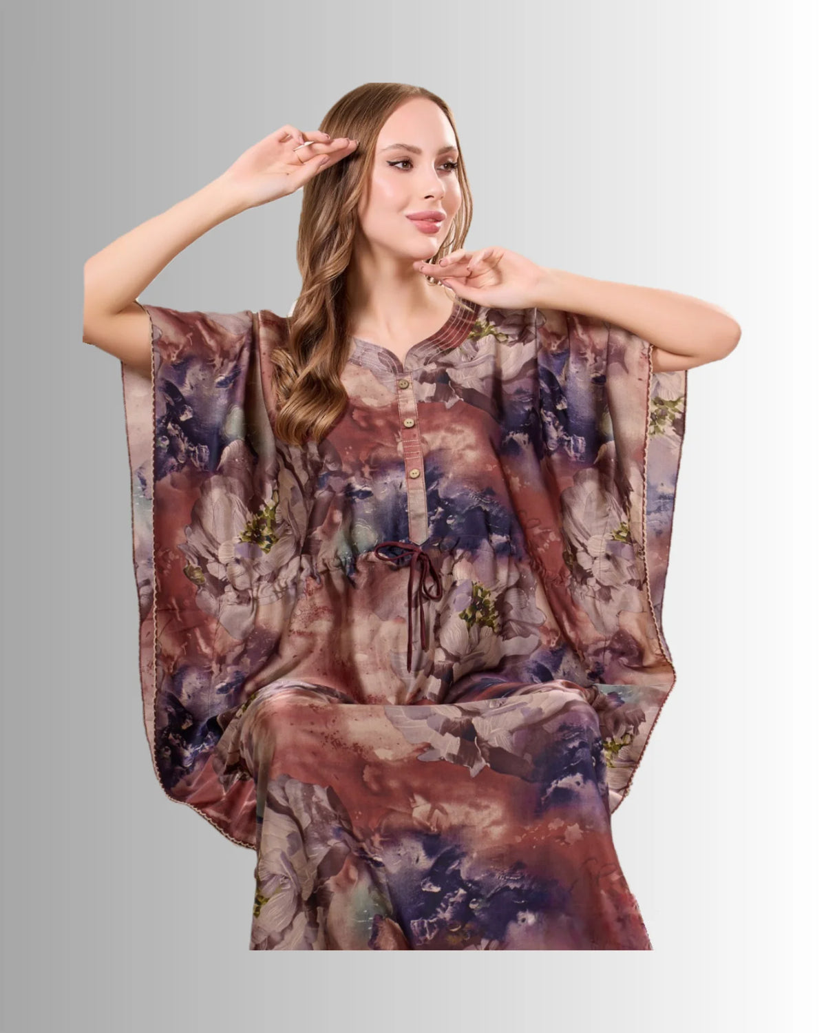 Kaftan satin1