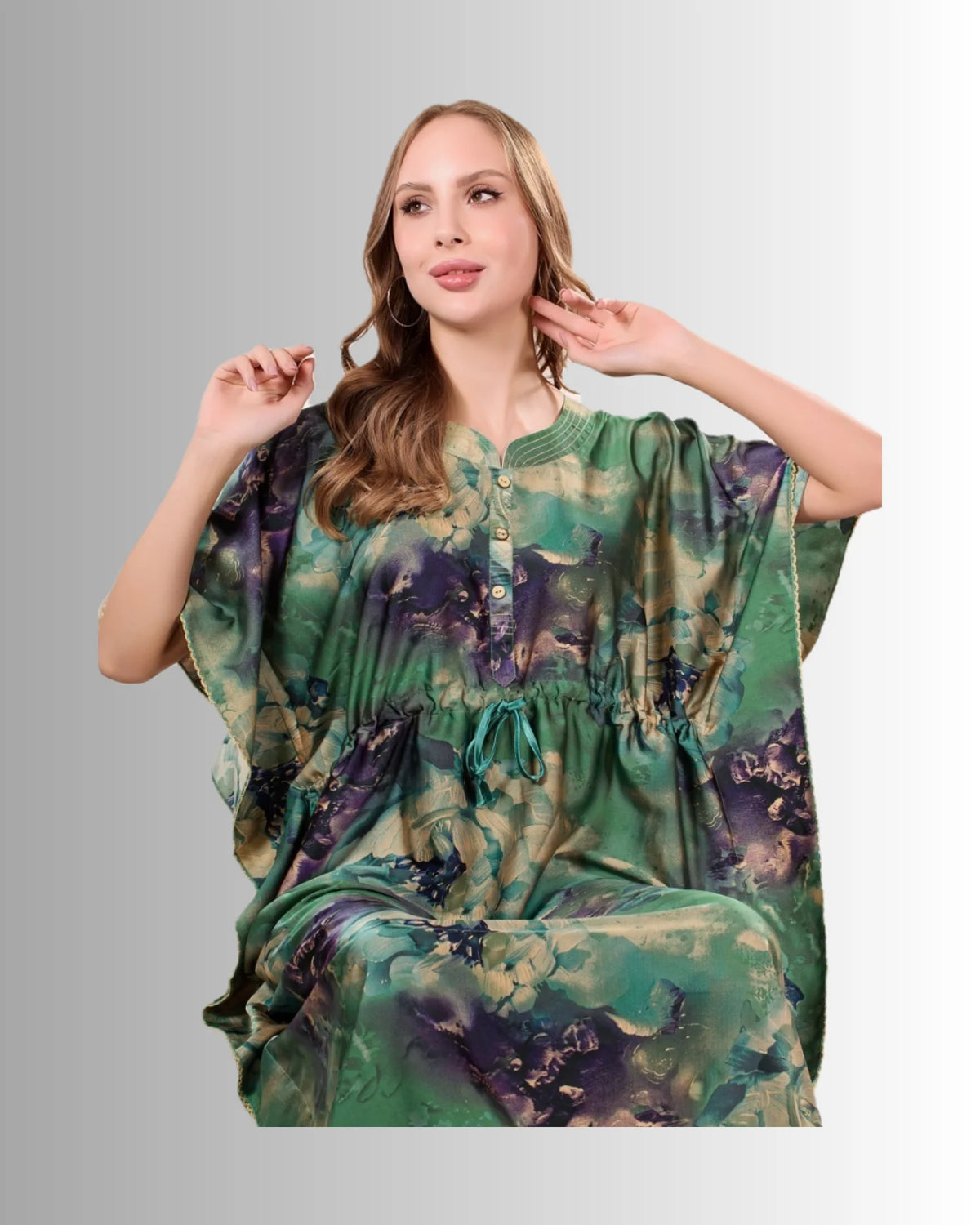 Kaftan satin1