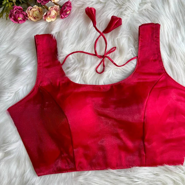Blooming Zimichu Solid Color Blouse