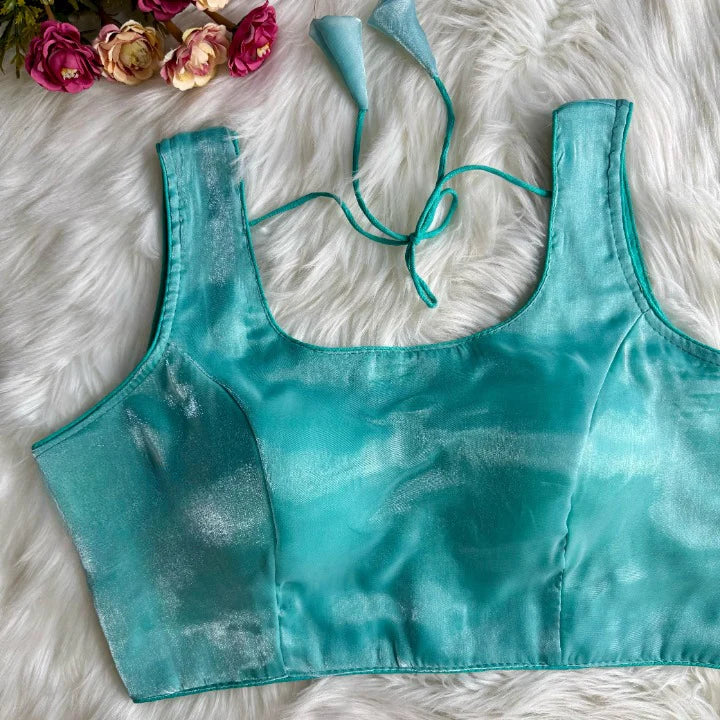 Blooming Zimichu Solid Color Blouse