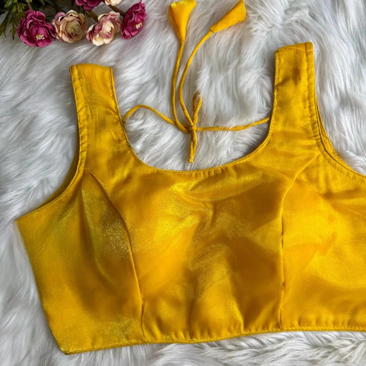 Blooming Zimichu Solid Color Blouse
