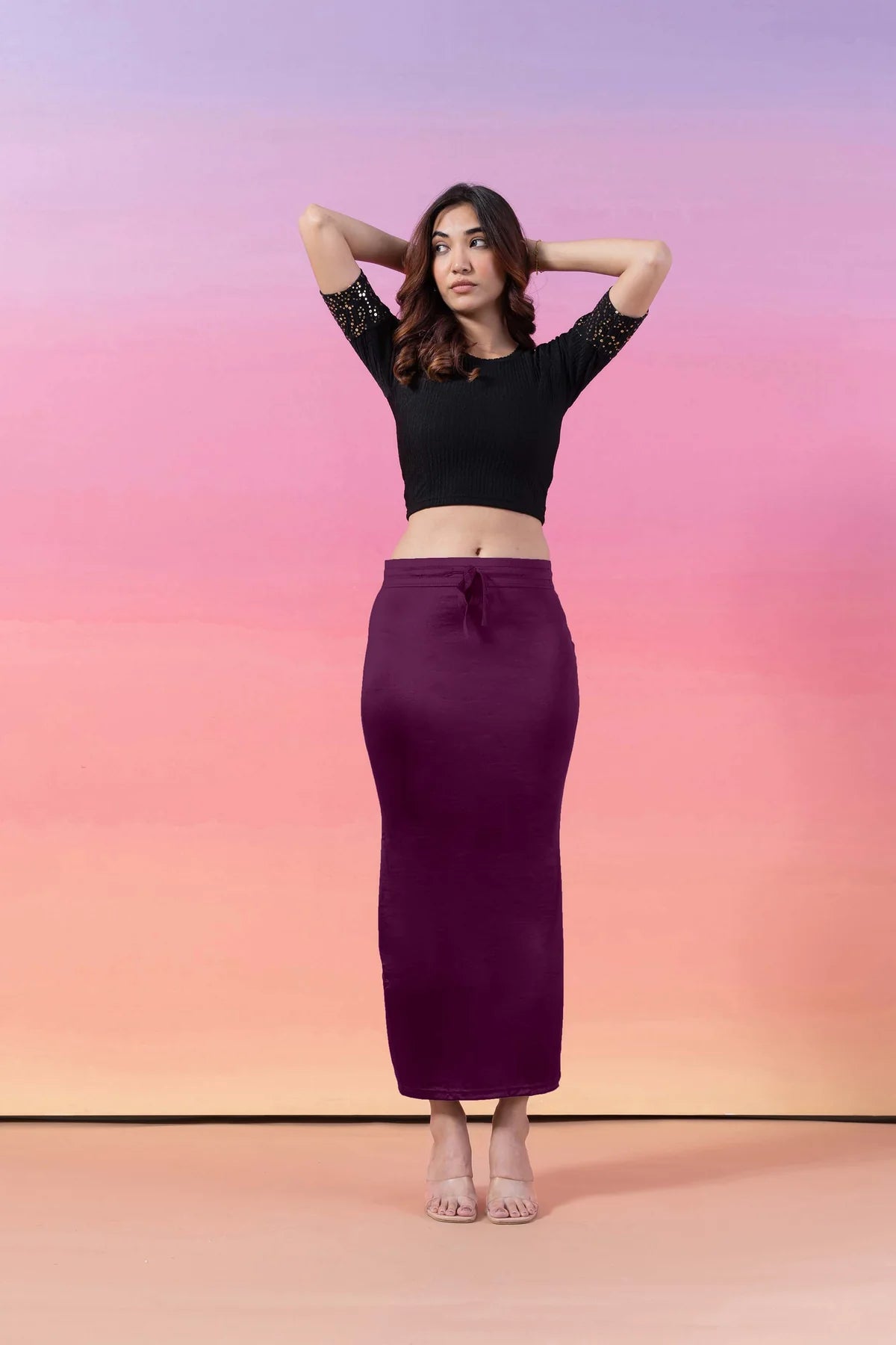 Saree Shapewear Satin-Size-L/XL