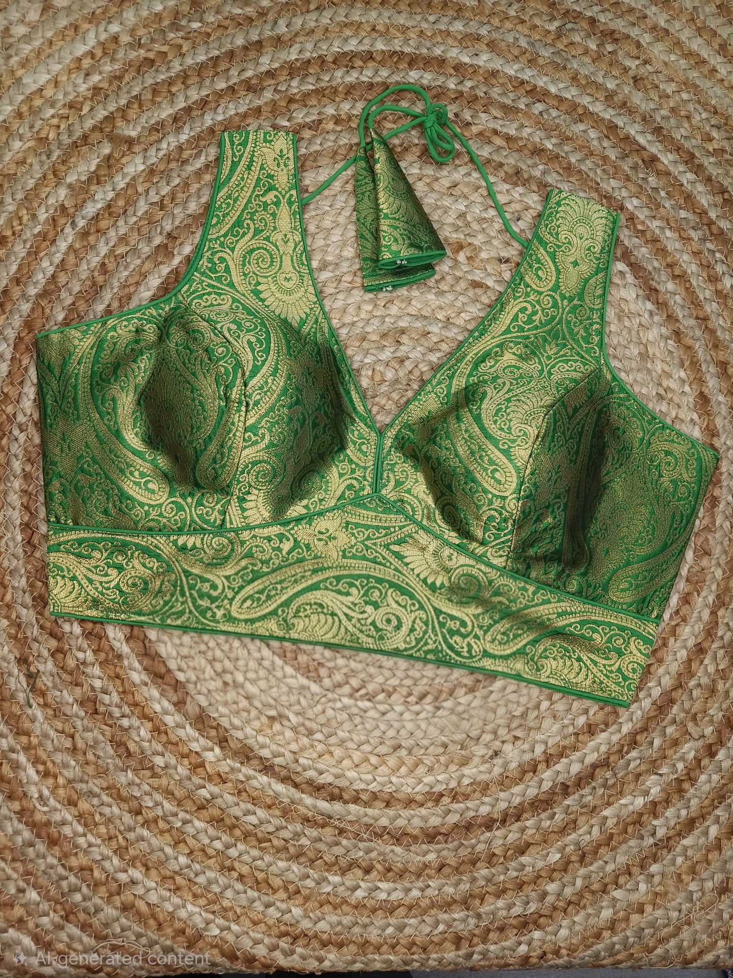 Banarasi Pattern Traditional Readymade Blouse