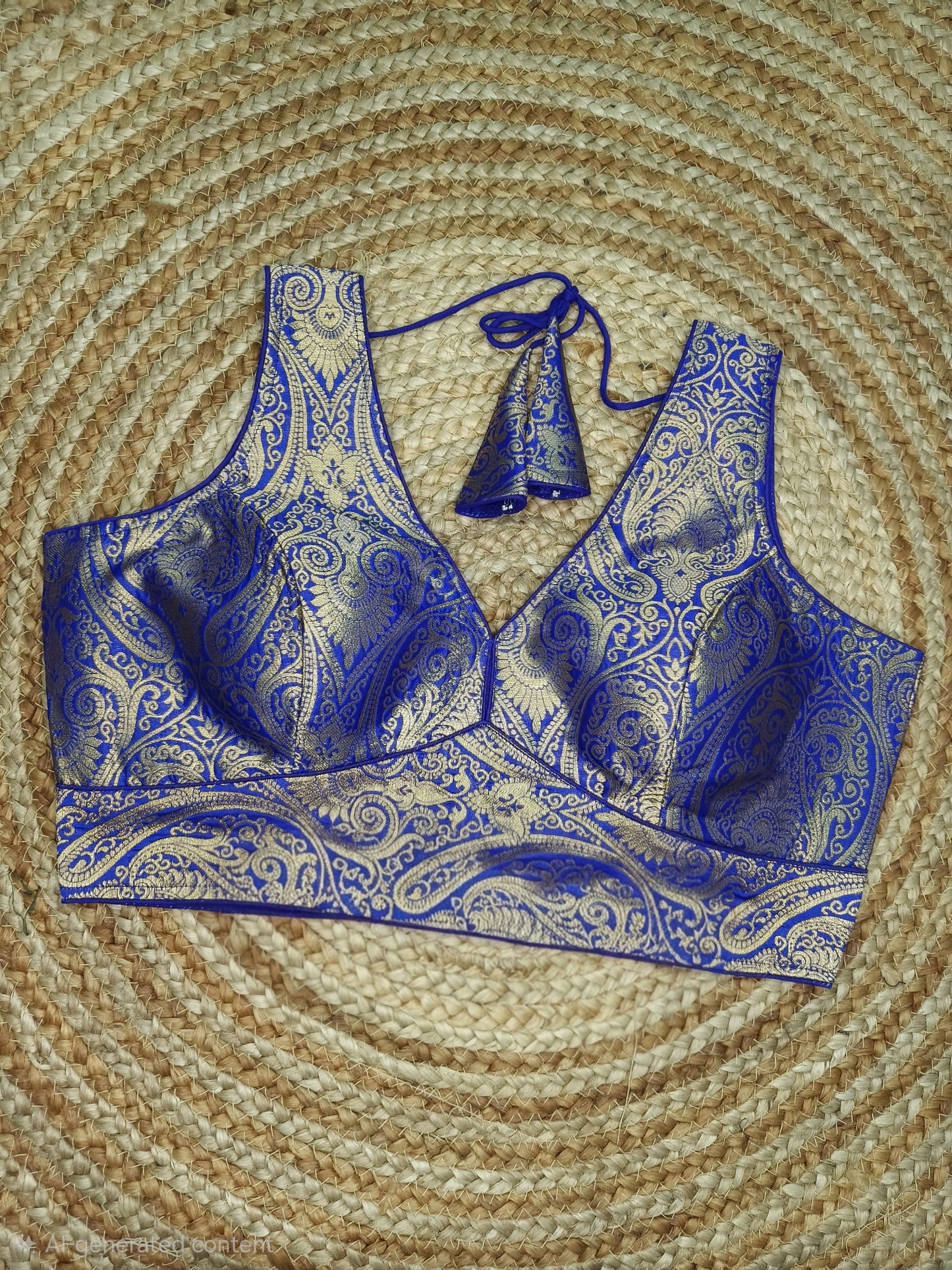 Banarasi Pattern Traditional Readymade Blouse