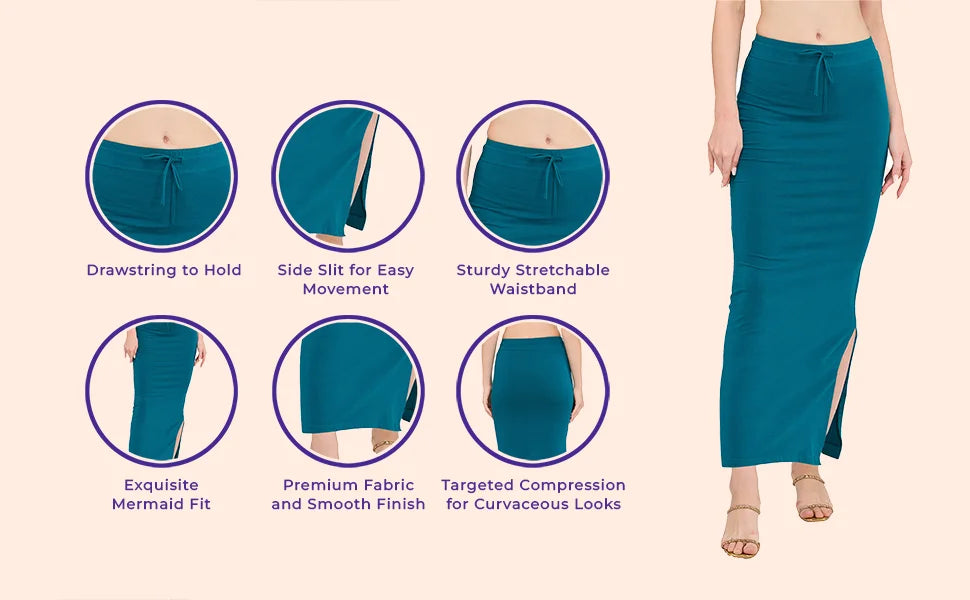 Saree Shapewear Cotton-Size-L/XL