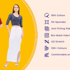 Saree Shapewear Cotton-Size-L/XL